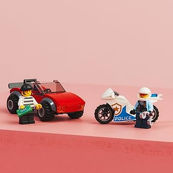 Amazon.co.jp: レゴ(LEGO) シティ ポリスバイクチェイス